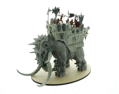 warhammer mammoth|Chaos War Mammoths .